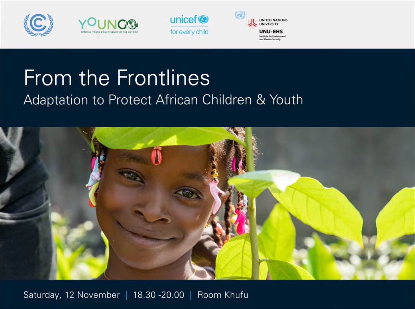 From the Frontlines of the Climate Crisis: Adaptation Actions to Protect African Children & Youth (COP 27)